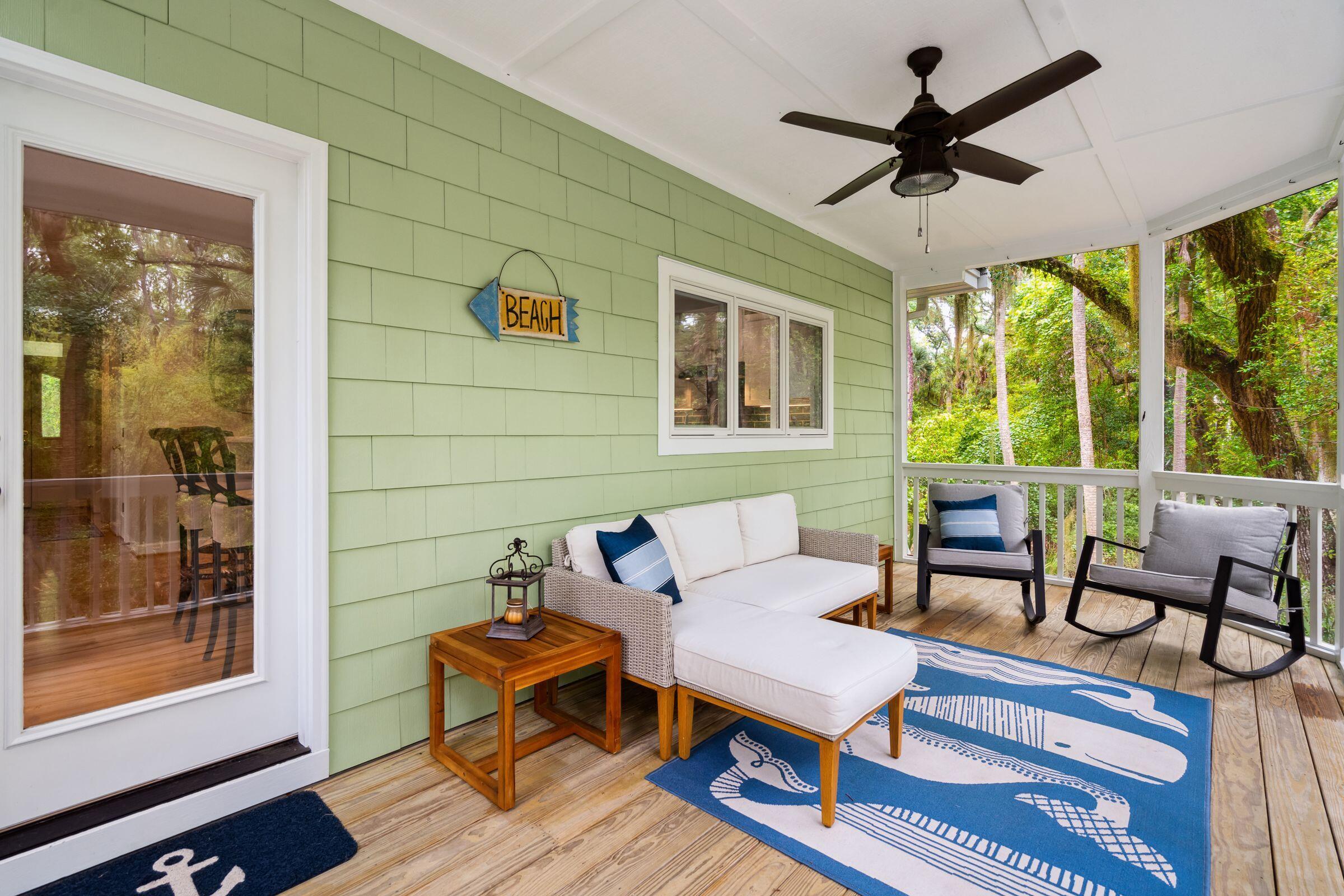 3272 Seabrook Island Road Seabrook Island, SC 29455 - Photo 17 of 40 Screened porch
