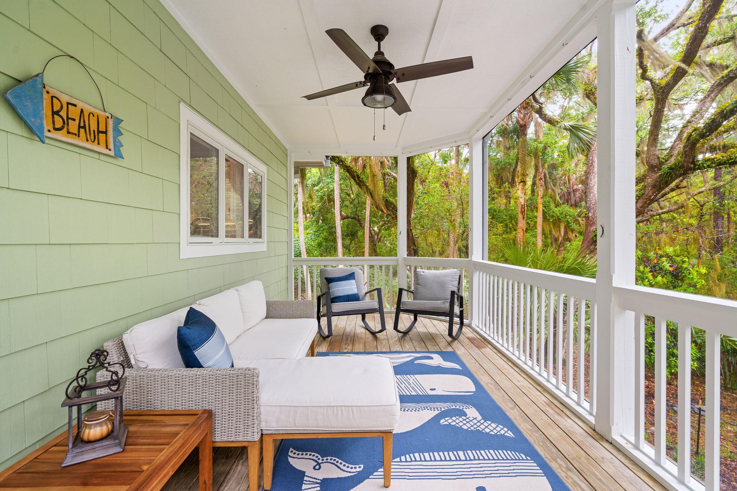 3272 Seabrook Island Road Seabrook Island, SC 29455 - Photo 18 of 40 Screened porch