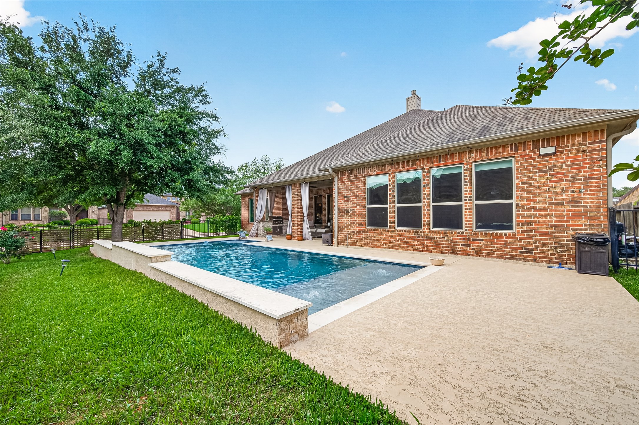 32607 Wingfoot Circle Fulshear, TX 77441 - Photo 39 of 39 Nice green space behind the pool.