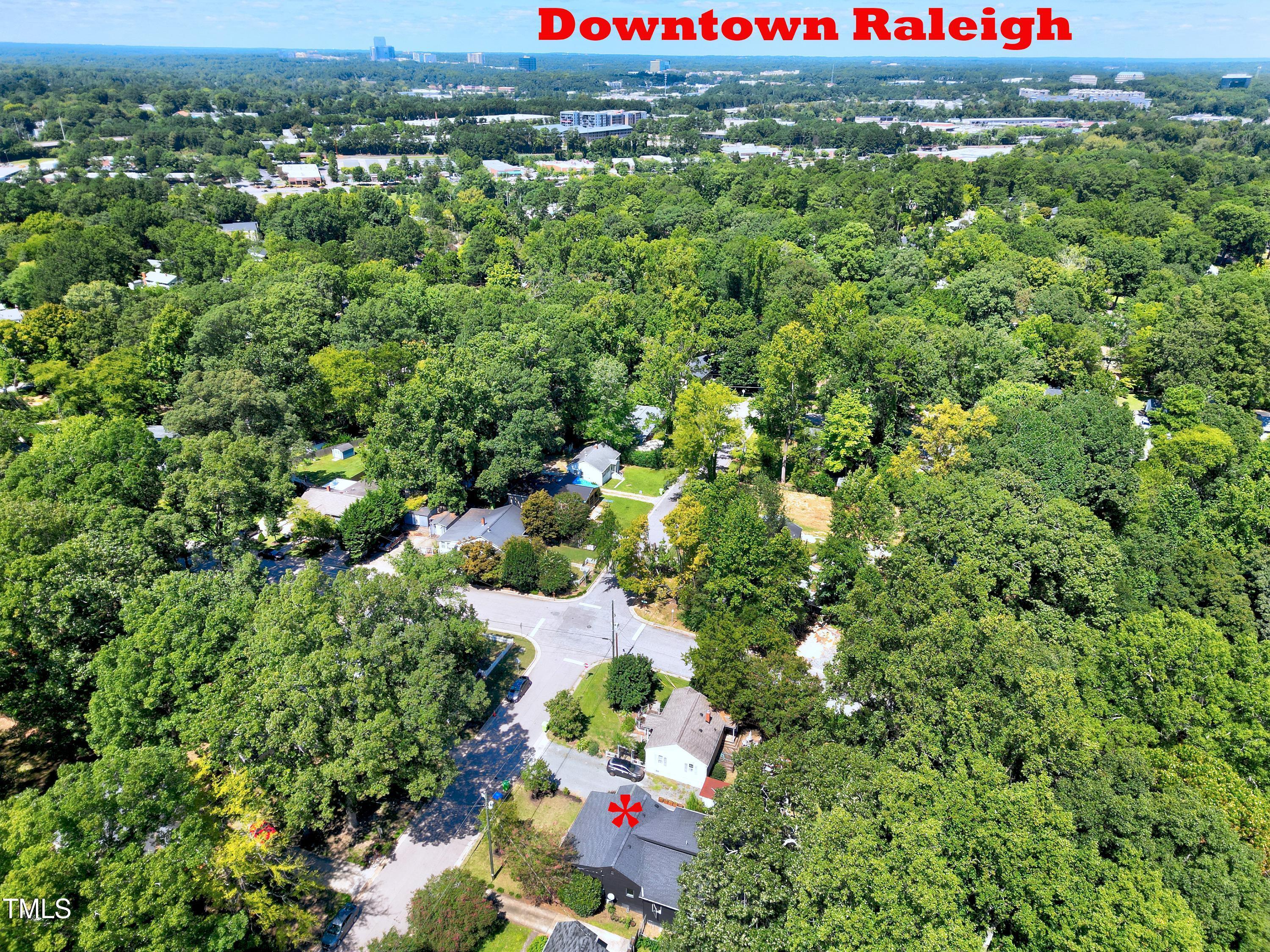1830 Watkins Street Raleigh, NC 27604 - Photo 45 of 49 Aerial 5