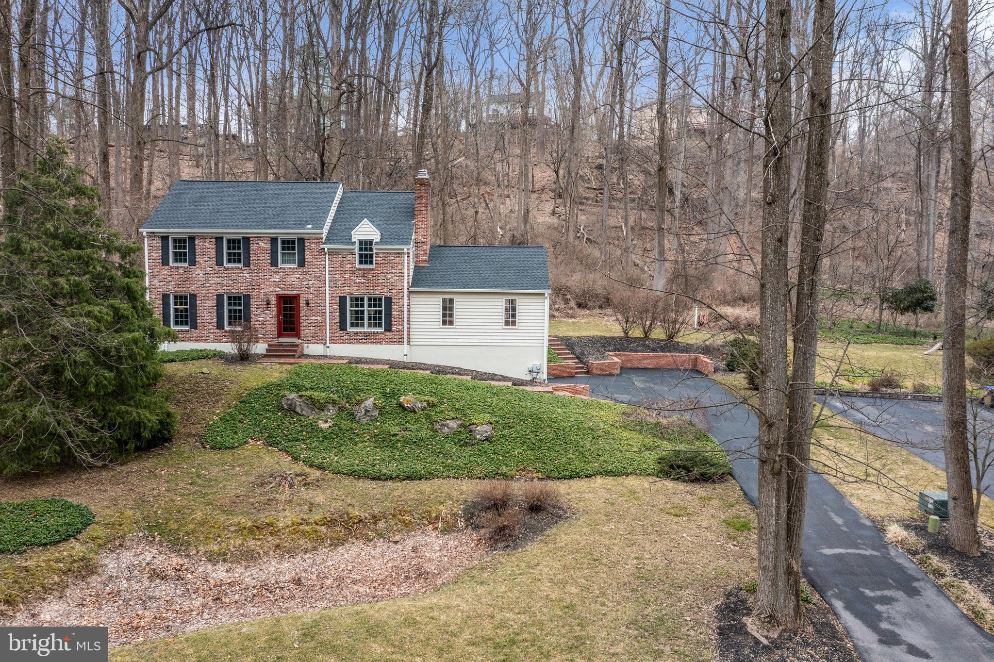 3305 Goshen Road Newtown Square, PA 19073 - Photo 2 of 33 Front Exterior View From the Stream