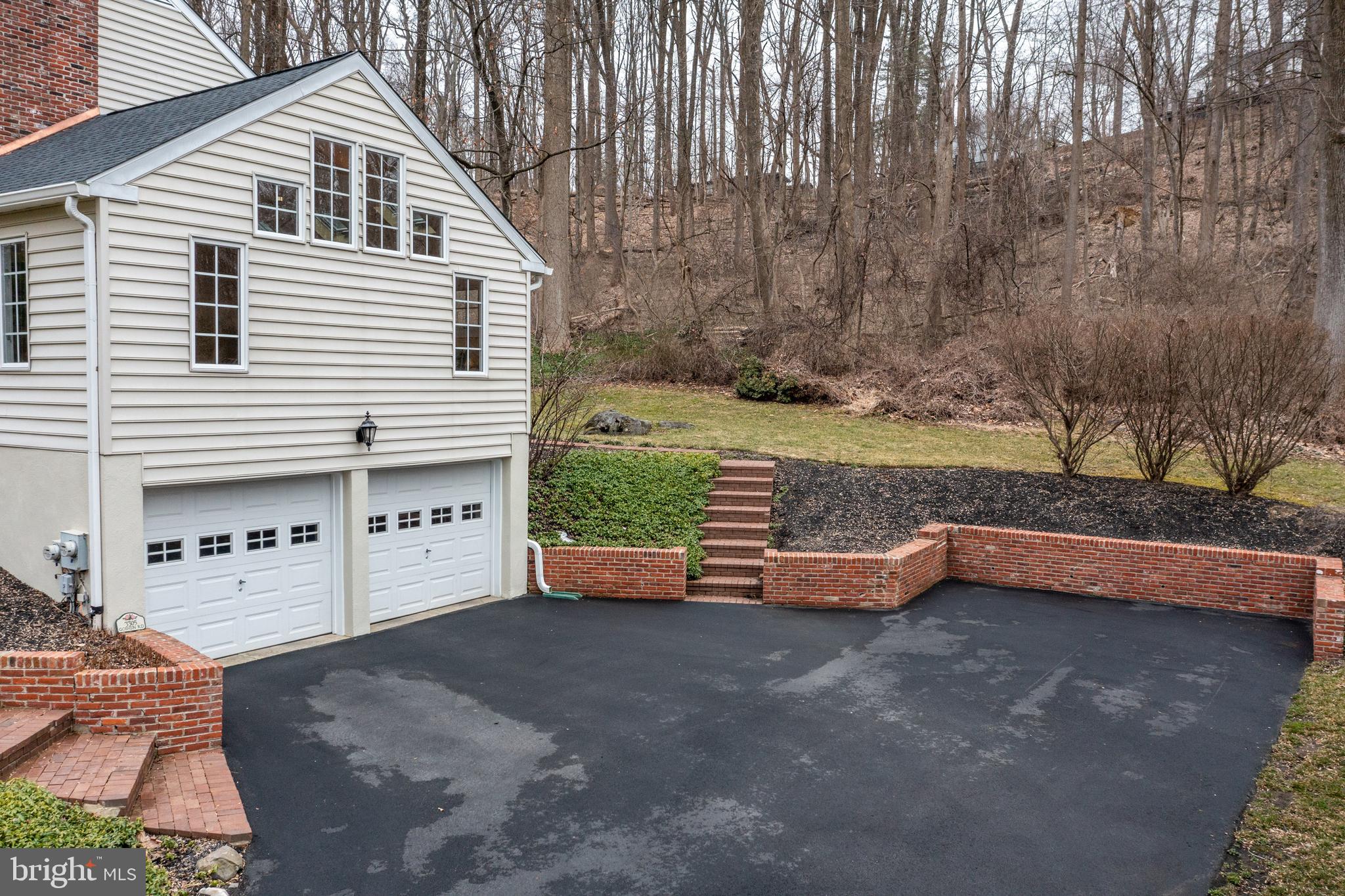 3305 Goshen Road Newtown Square, PA 19073 - Photo 29 of 33 Driveway Parking Area; Garage