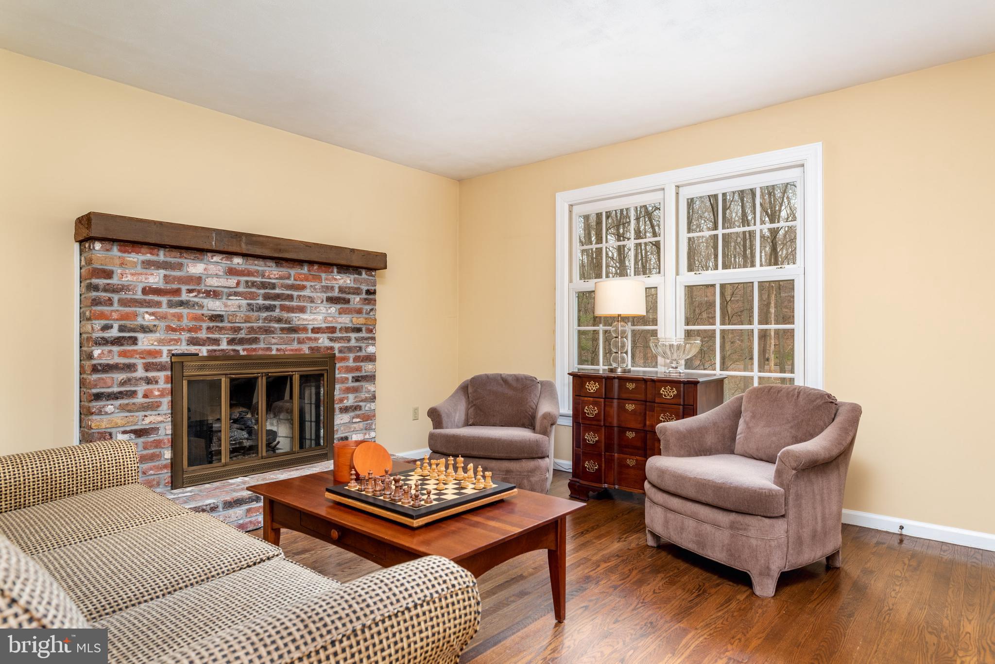 3305 Goshen Road Newtown Square, PA 19073 - Photo 9 of 33 Den with Gas Fireplace