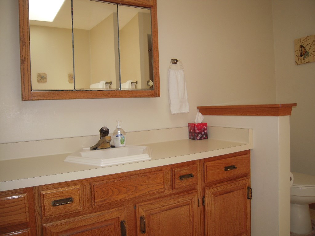 10409 Atwood Road Roscoe, IL 61073 - Photo 17 of 19 a bathroom with a sink and a mirror
