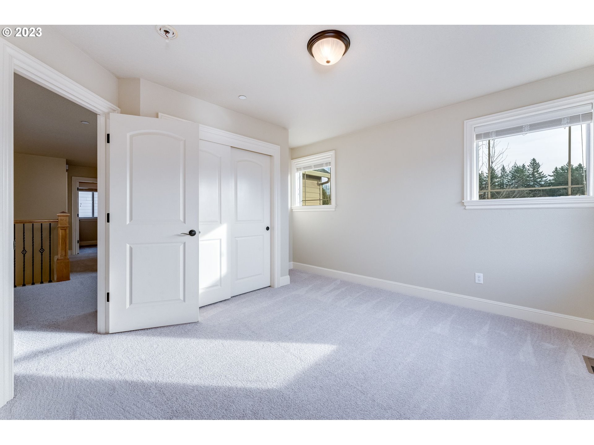 841 Northwest Sacajawea Place Camas, WA 98607 - Photo 36 of 48 a view of an empty room with window and closet