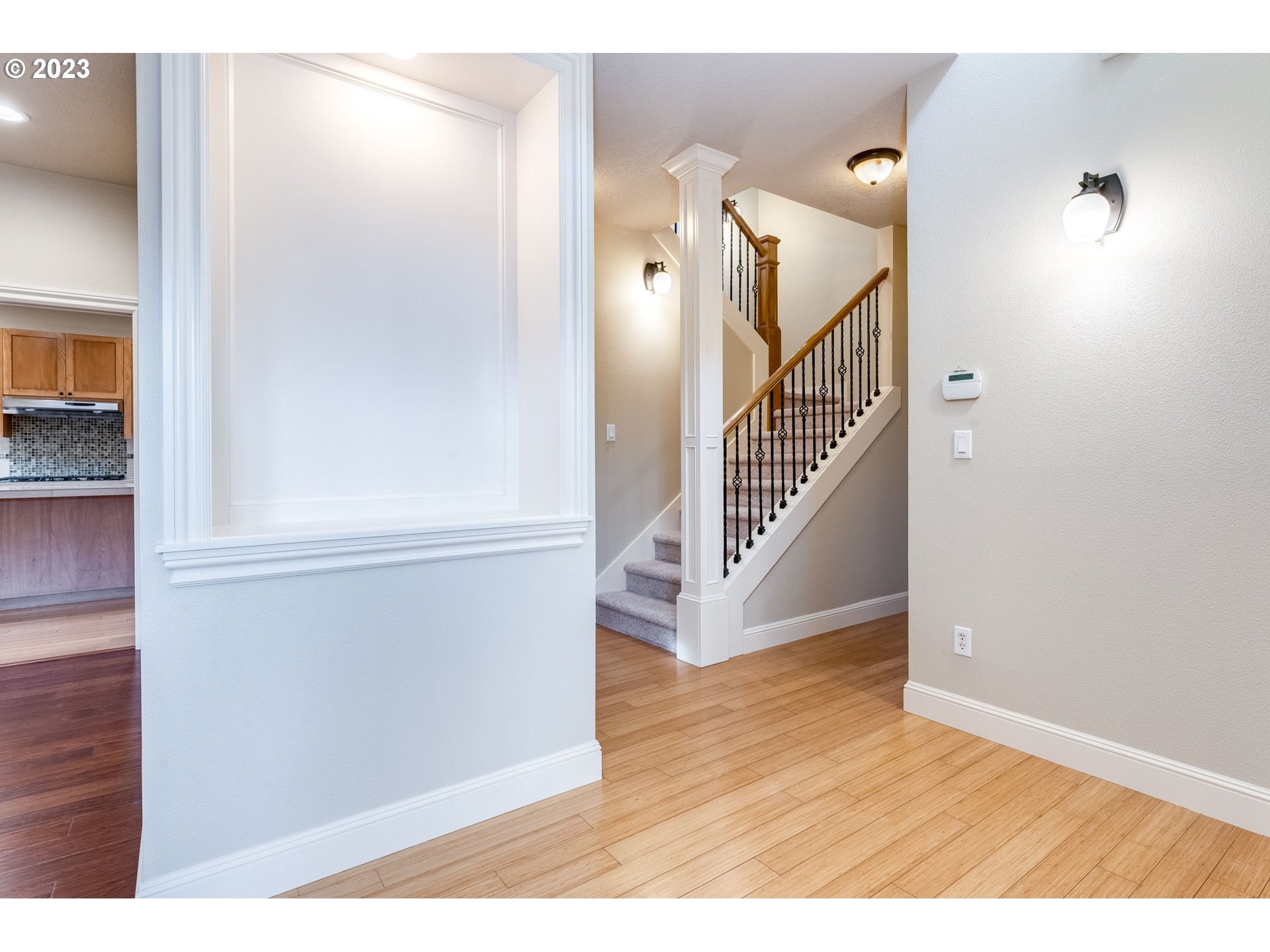 841 Northwest Sacajawea Place Camas, WA 98607 - Photo 5 of 48 a view of entryway and hall with wooden floor