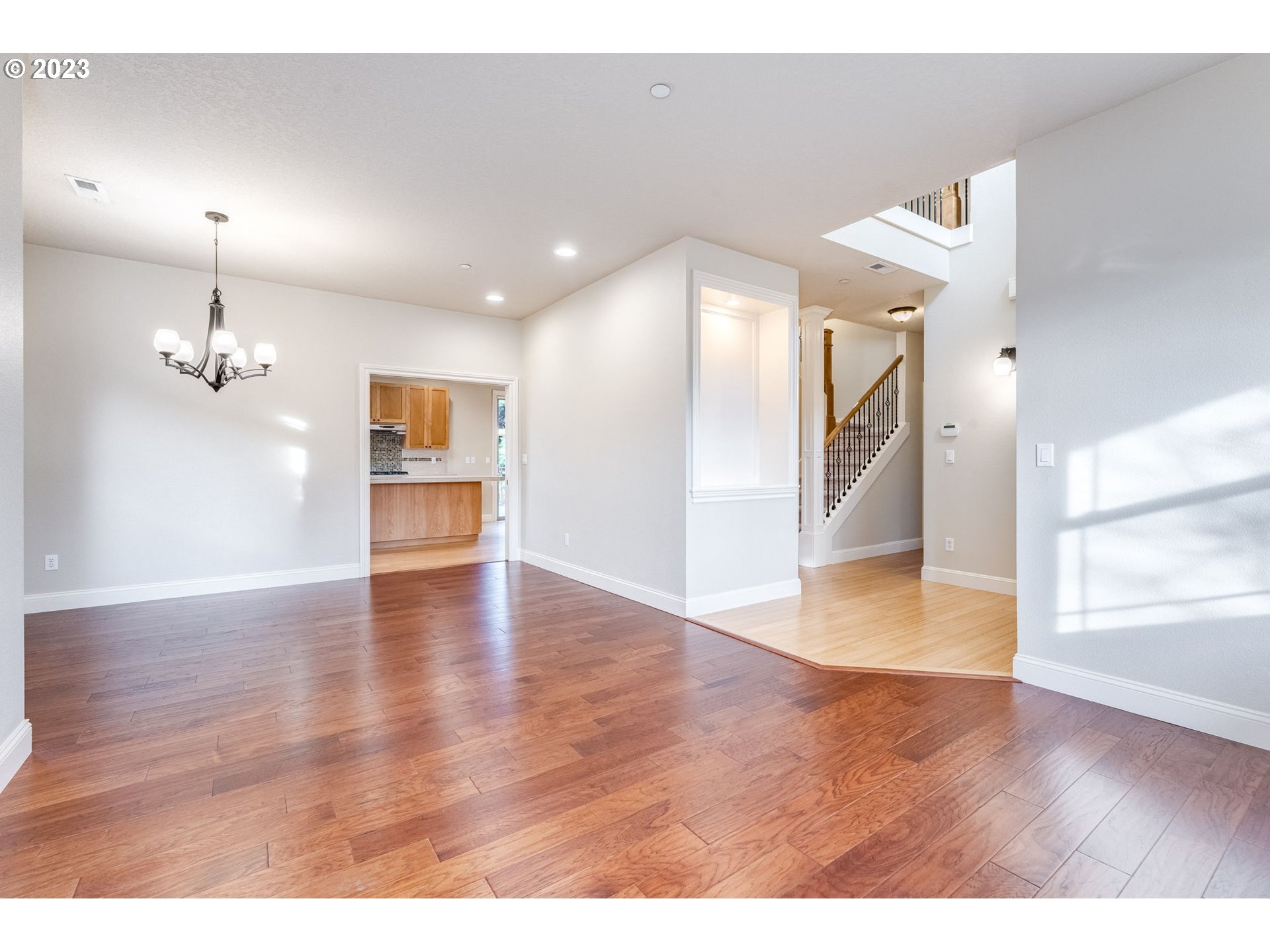 841 Northwest Sacajawea Place Camas, WA 98607 - Photo 7 of 48 a view of empty room with wooden floor