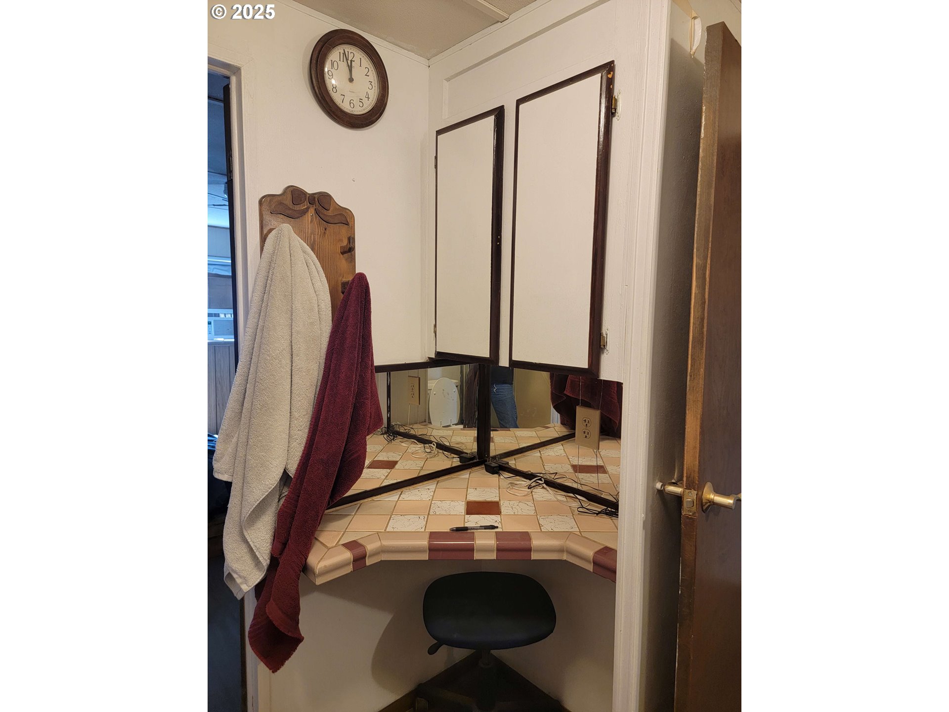 57580 Fall Road Christmas Valley, OR 97641 - Photo 14 of 38 a view of storage and utility room with washer and dryer