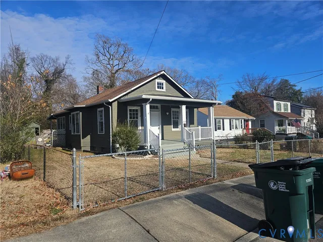 a front view of a house with a porch