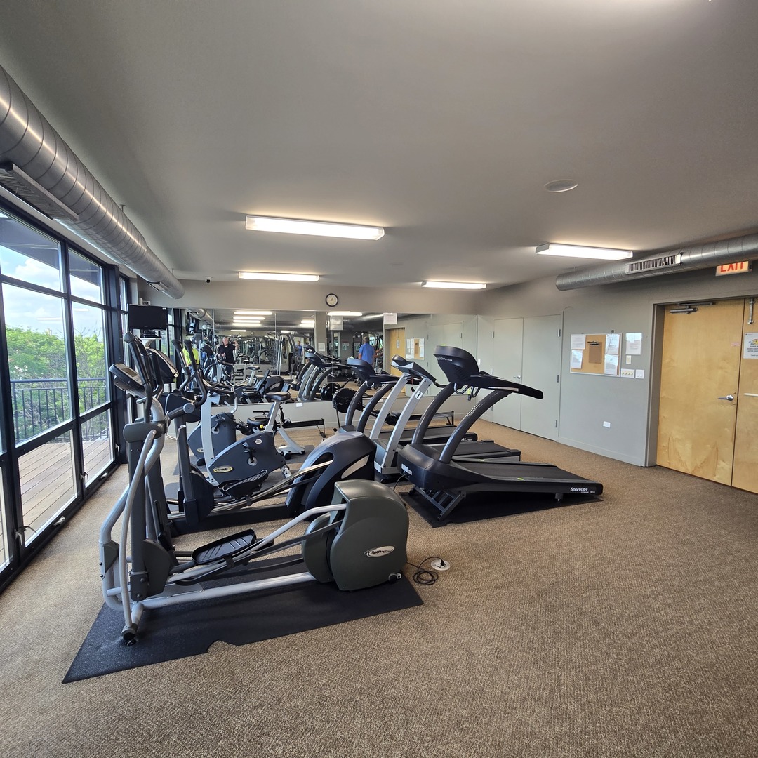 1111 West 15th Street, Unit 228 Chicago, IL 60608 - Photo 30 of 32 a view of a room with gym equipment