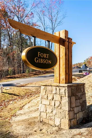 a sign on the side of a building