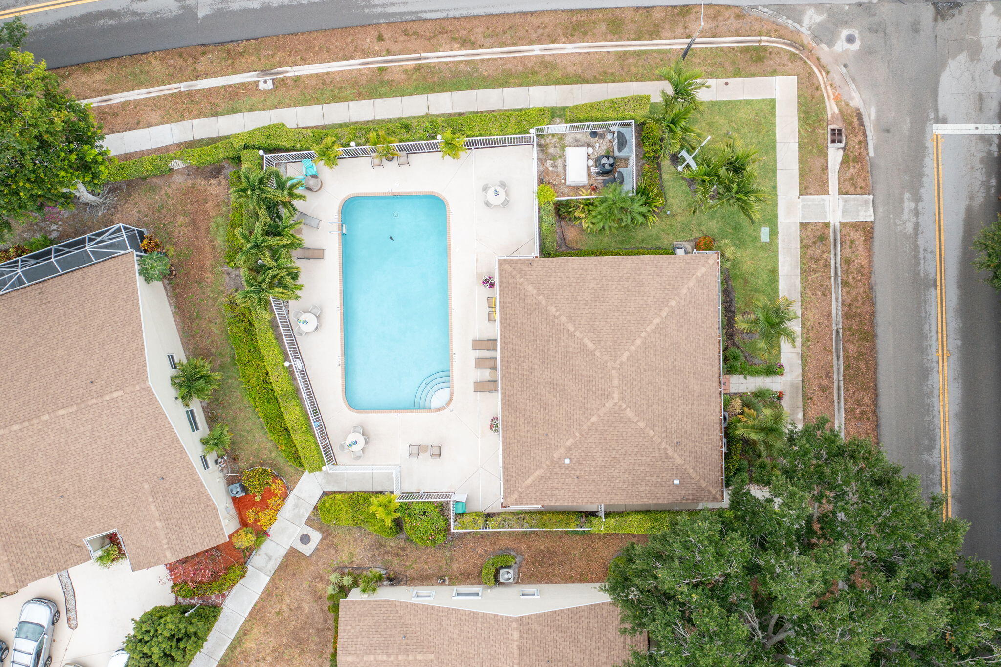 6209 Pond Tree Court Greenacres, FL 33463 - Photo 34 of 38 aerial view of a house with a garden