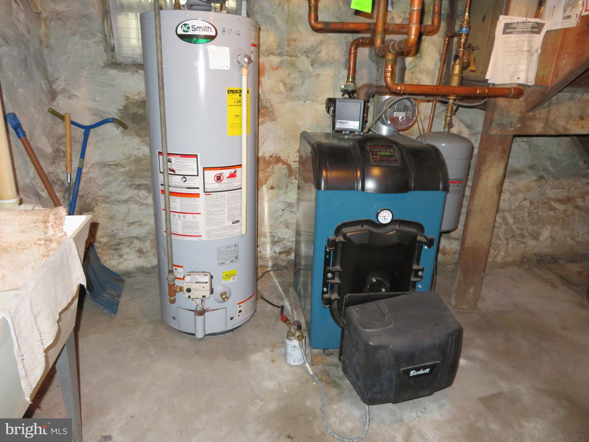 1904 Chelsea Road Baltimore, MD 21216 - Photo 15 of 18 Furnace and Water heater