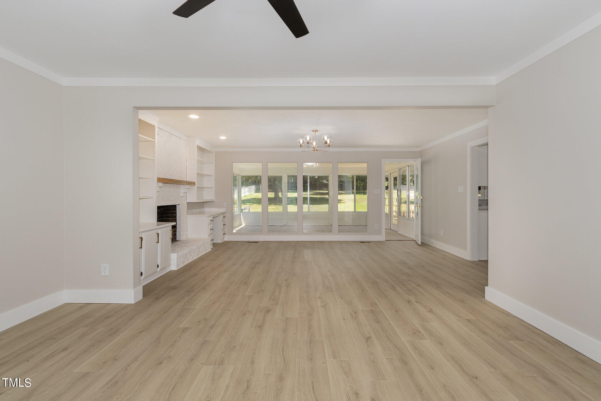 2008 Umstead Road Durham, NC 27712 - Photo 10 of 34 a view of empty room with wooden floor
