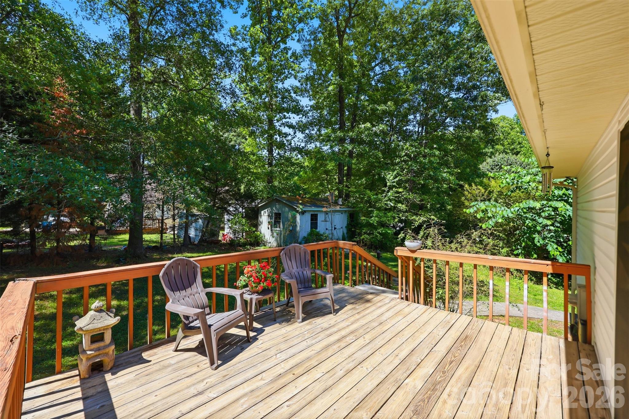 913 Pleasant Ridge Road Fort Mill, SC 29715 - Photo 27 of 40 a view of balcony with wooden floor and seating space