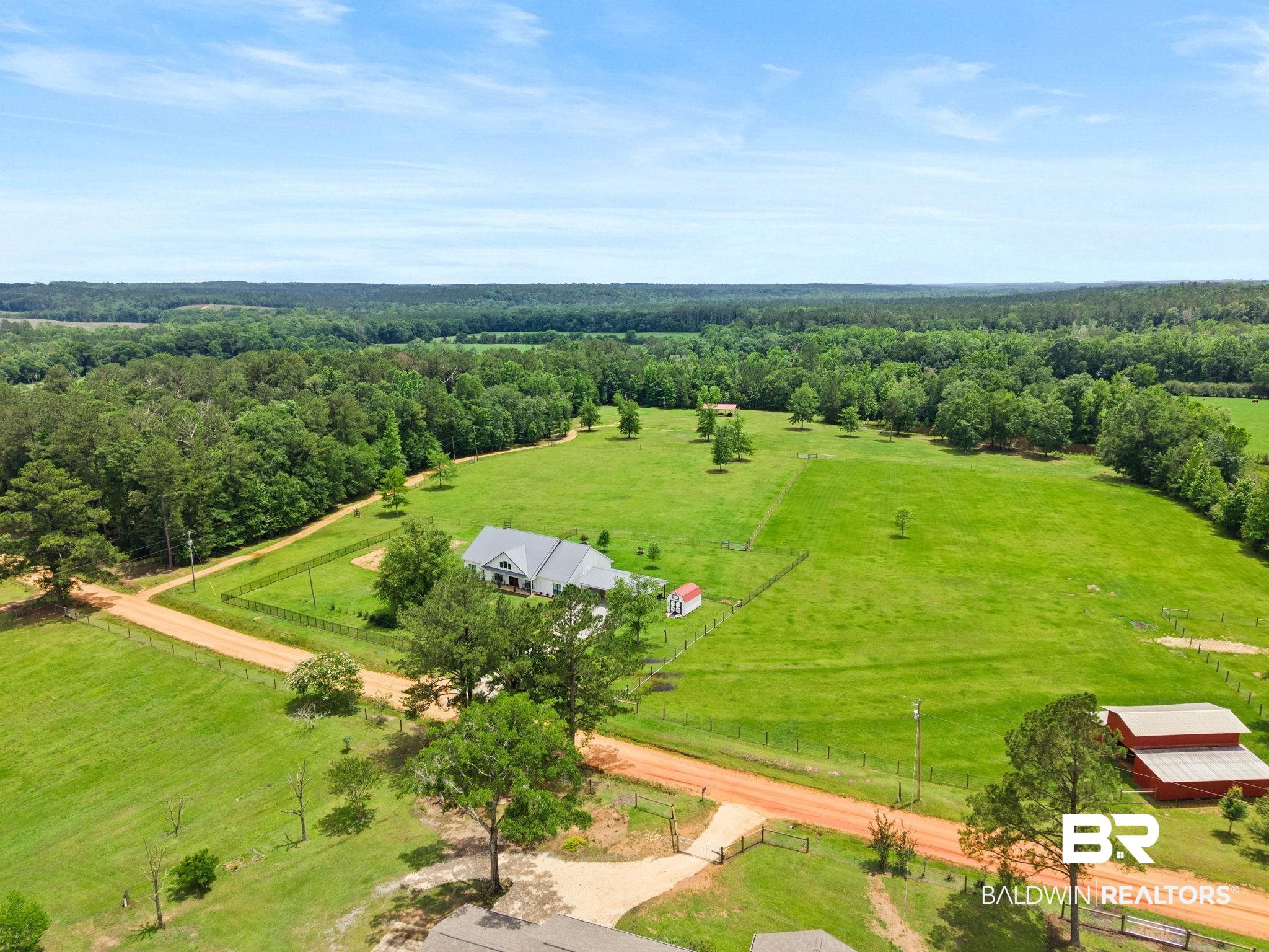 2029 George Lee Road Repton, AL 36475 - Photo 55 of 58 Expansive green pastures and wooded perimeter