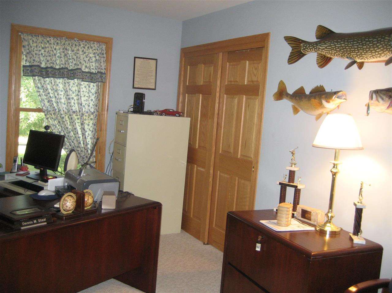 2401 South Watertown Road Oregon, IL 61061 - Photo 10 of 24 a room with a table chairs and a window