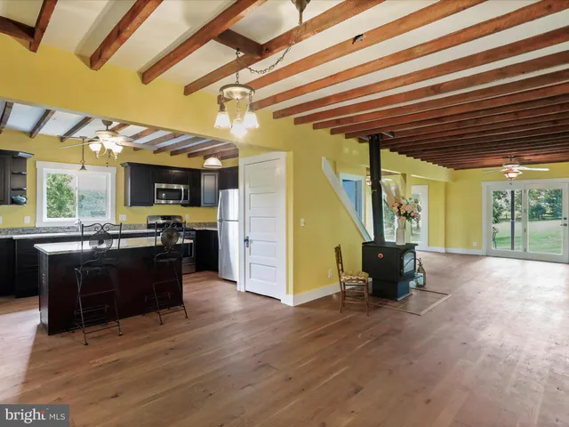 a view of an entryway with a rug