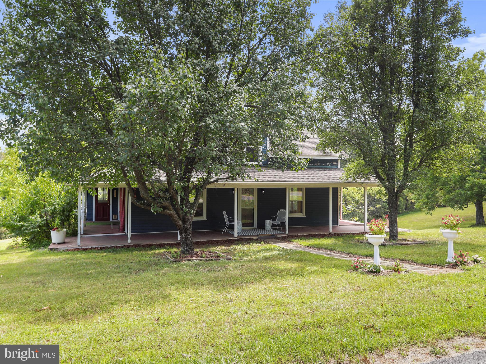 13108 Green Ridge Road Northeast Flintstone, MD 21530 - Photo 43 of 68 Wrap around porch on 3 sides!