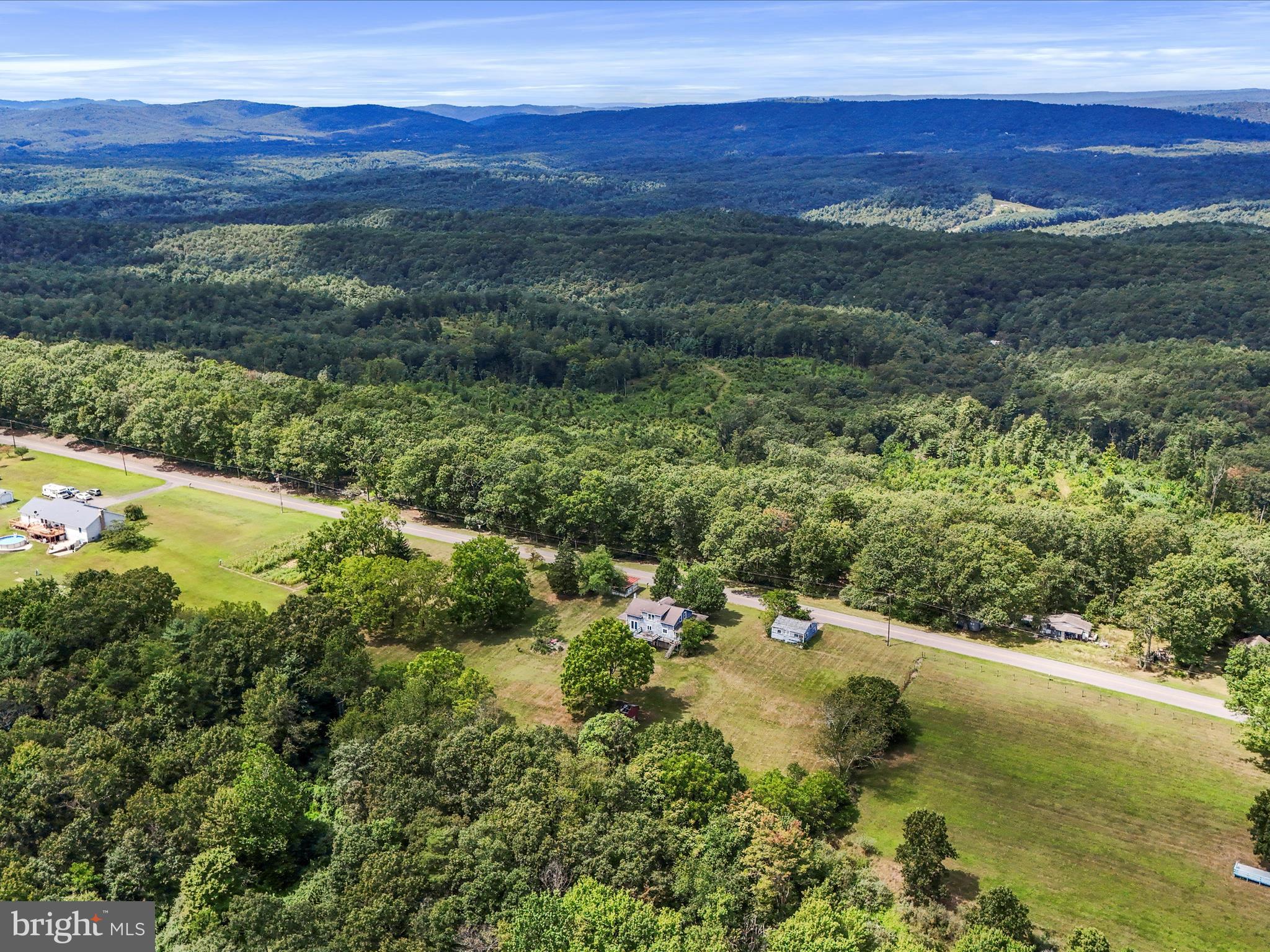 13108 Green Ridge Road Northeast Flintstone, MD 21530 - Photo 51 of 68 House in Center, view SW