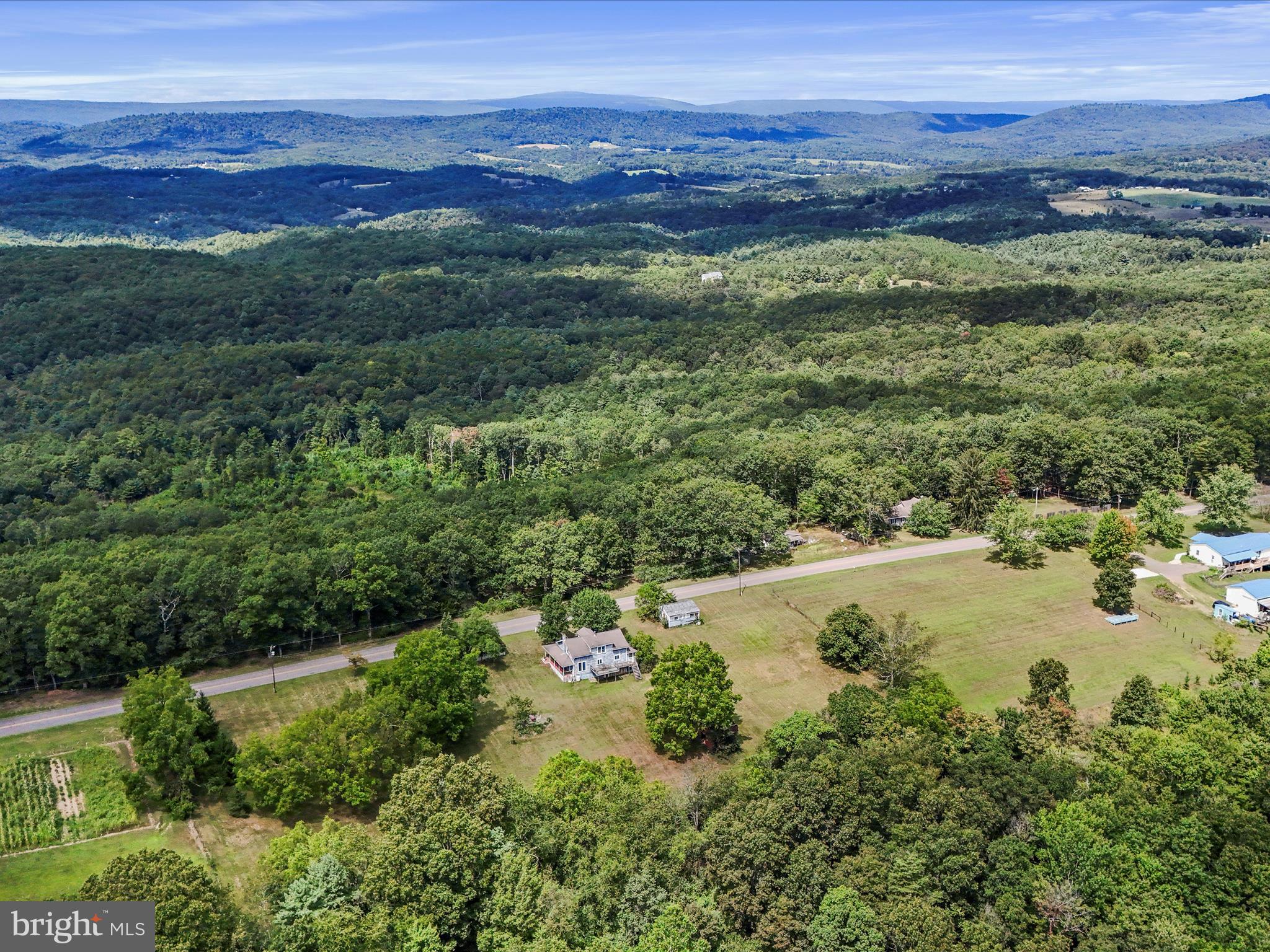 13108 Green Ridge Road Northeast Flintstone, MD 21530 - Photo 53 of 68 House in center, view NW