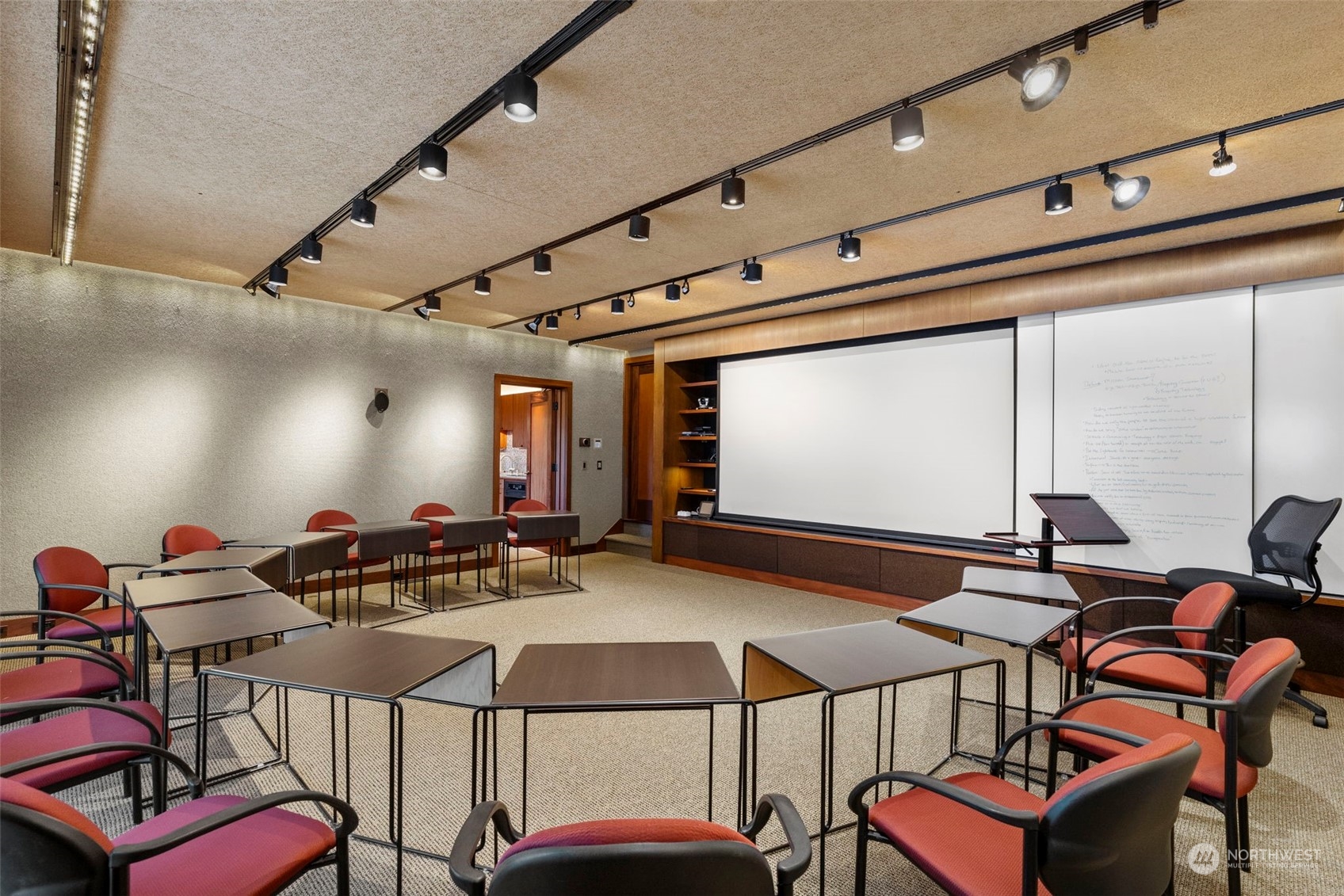 537 Jackson Street Port Townsend, WA 98368 - Photo 35 of 39 a room with table chairs and a dining table