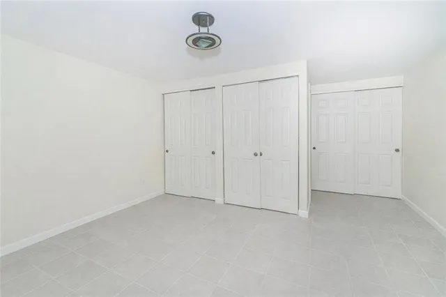 an empty room with a empty space