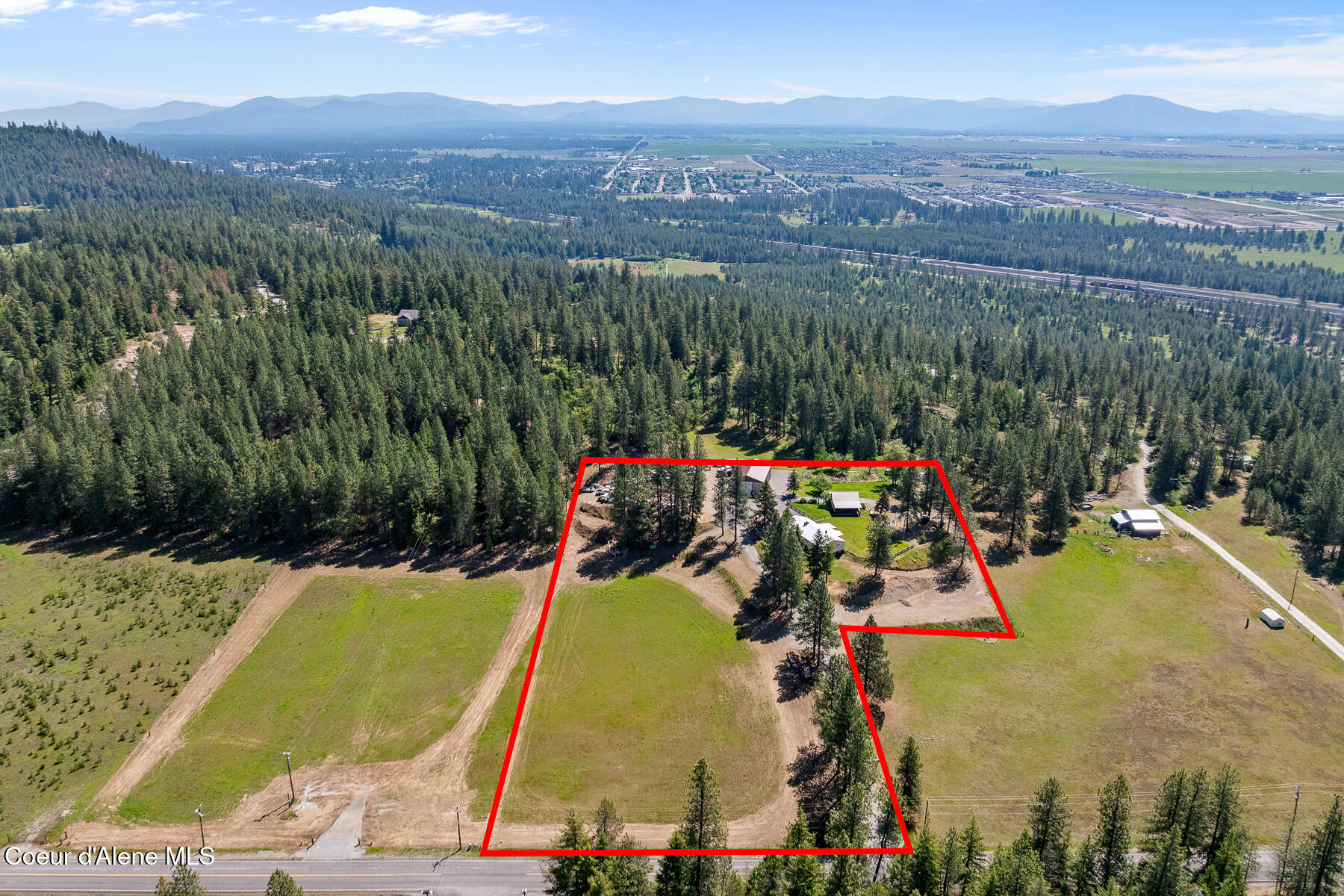 13874 North Idaho Road Rathdrum, ID 83858 - Photo 54 of 67 Aerial_13874NIdahoRd-1_Outlined-2