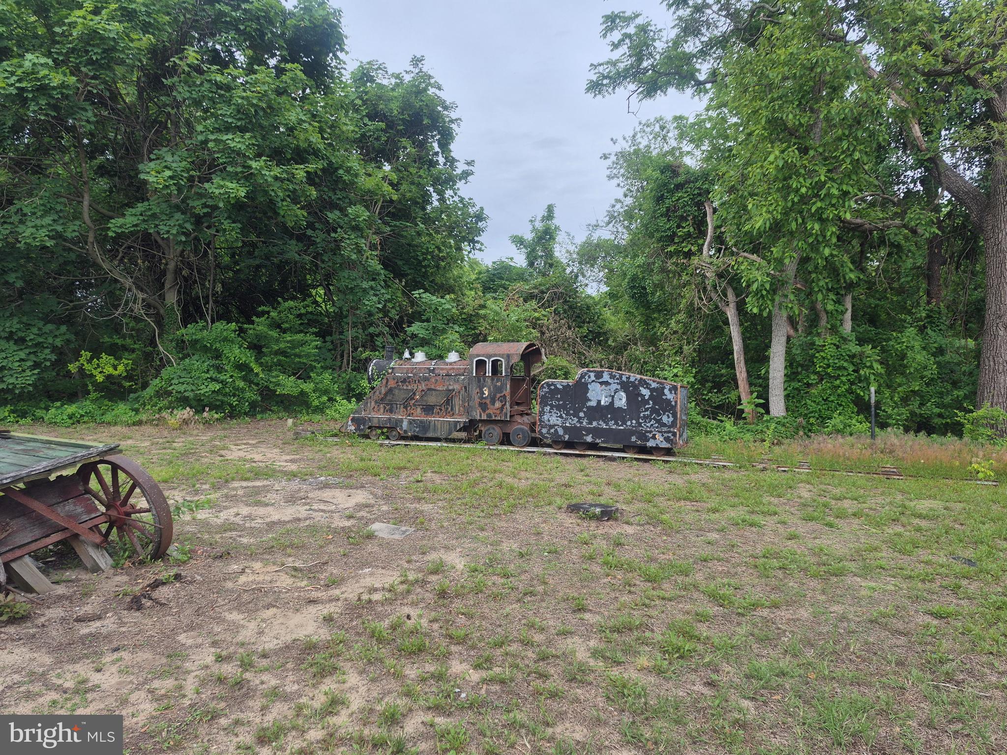 715 Main Street Sharptown, MD 21861 - Photo 22 of 36 a backyard of a house with a garden and outdoor seating