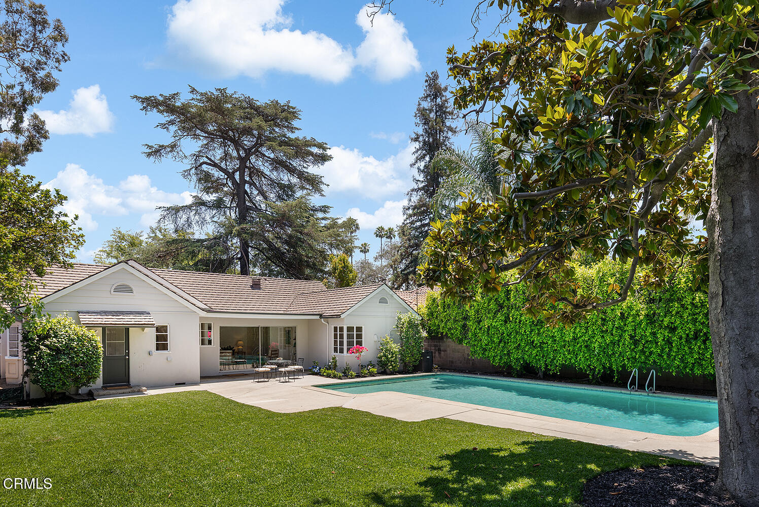 2115 Roanoke Road San Marino, CA 91108 - Photo 7 of 8 a front view of a house with yard and green space