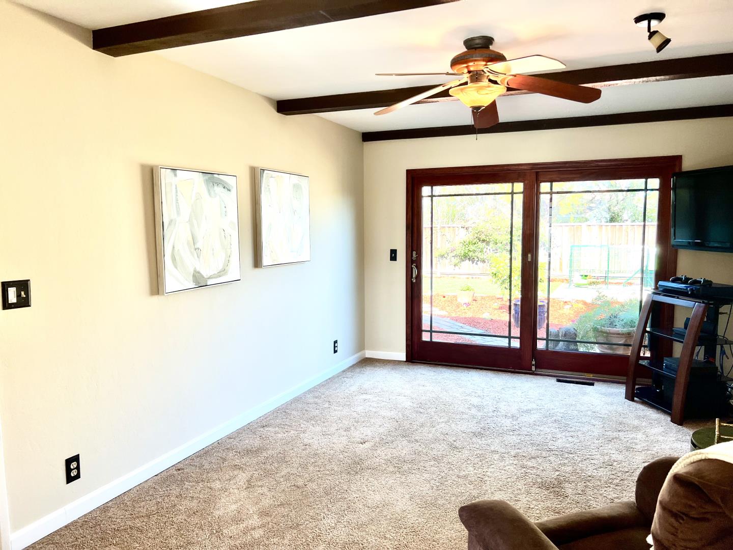 1163 Crespi Drive Sunnyvale, CA 94086 - Photo 21 of 49 a view of an empty room with a window