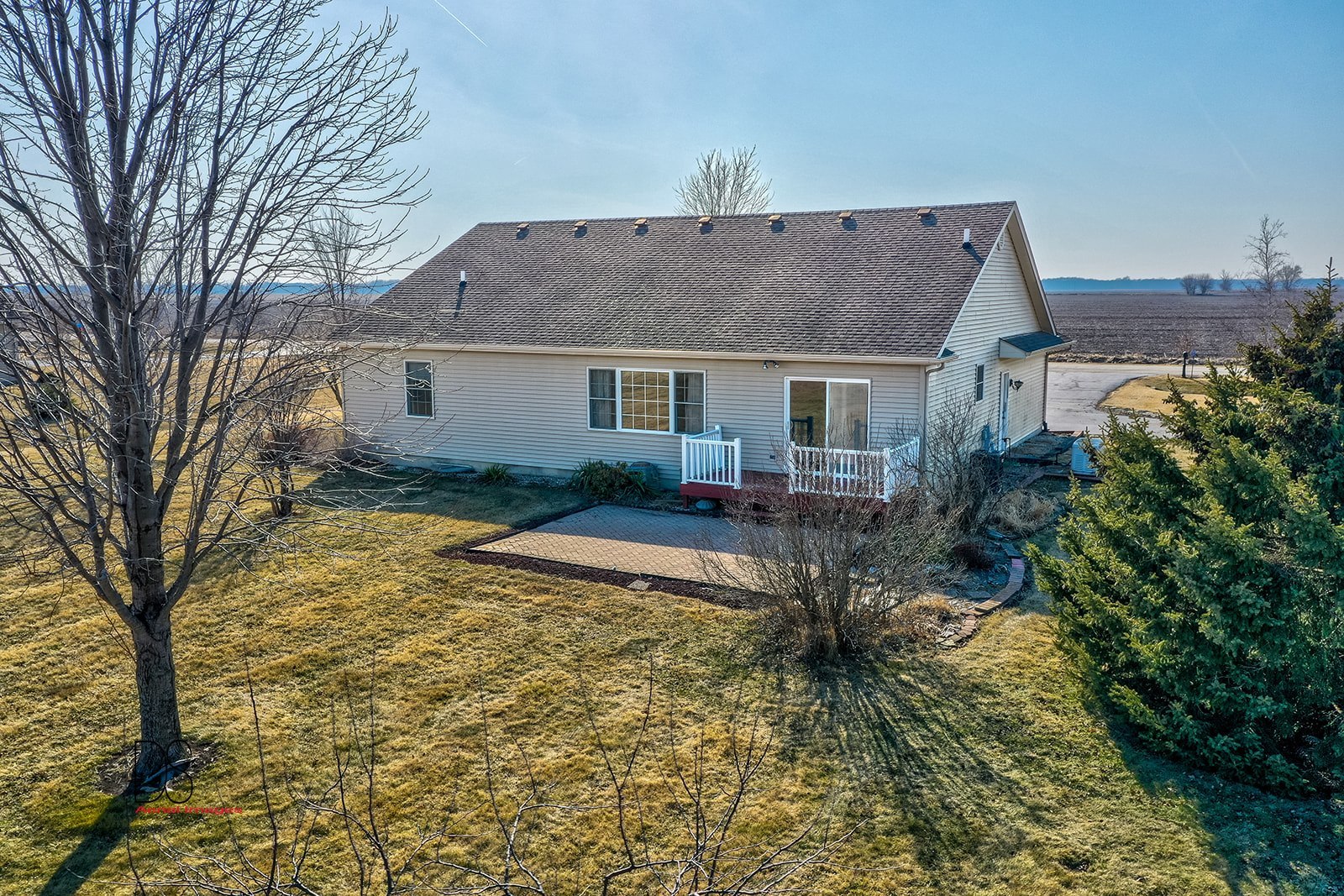 3976 East 2259th Road Serena, IL 60549 - Photo 18 of 24 a view of a house with a yard