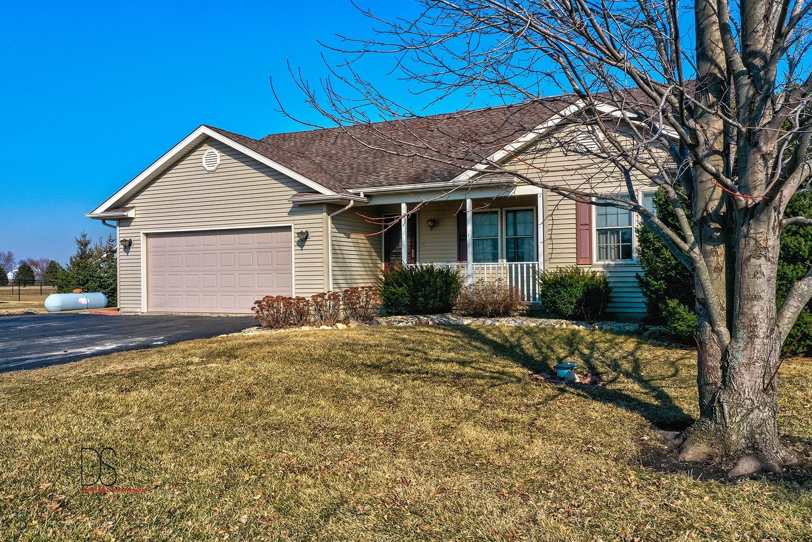3976 East 2259th Road Serena, IL 60549 - Photo 24 of 24 a view of a house with a yard and large tree