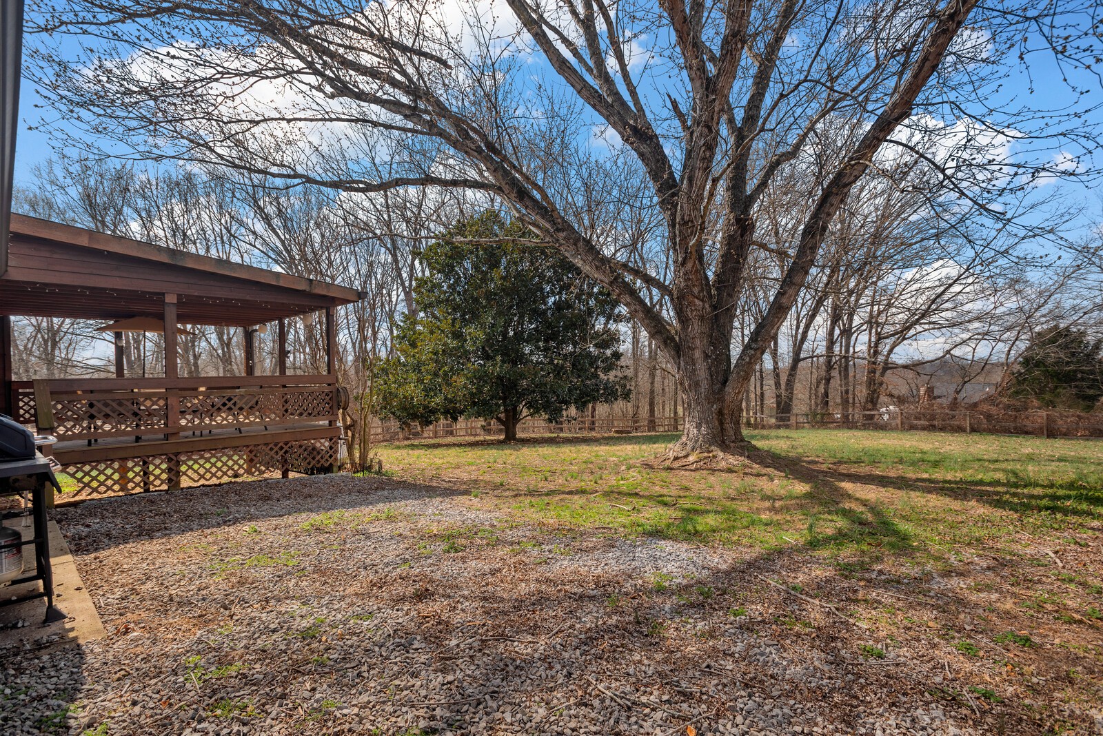 2427 Toler Road Woodlawn, TN 37191 - Photo 38 of 48 a view of a yard with an outdoor space
