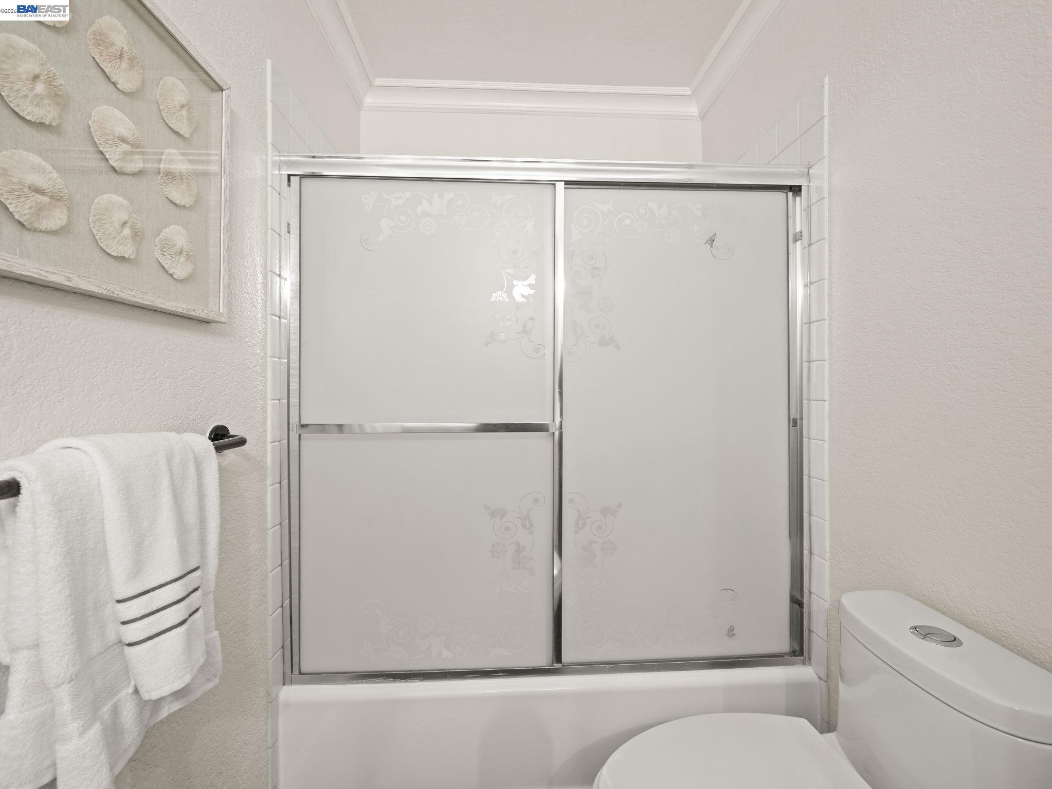 1972 Briscoe Terrace Fremont, CA 94539 - Photo 15 of 27 a bathroom with a shower and a toilet