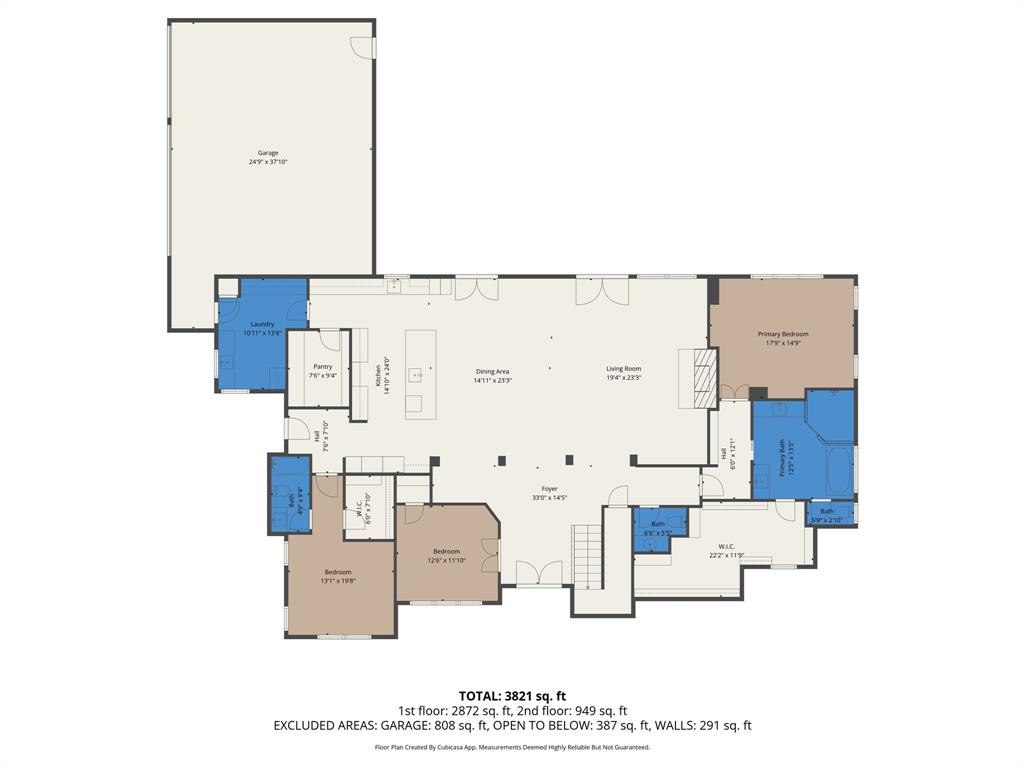 456 Acorn Trail Granbury, TX 76049 - Photo 40 of 40 a picture of a floor plan