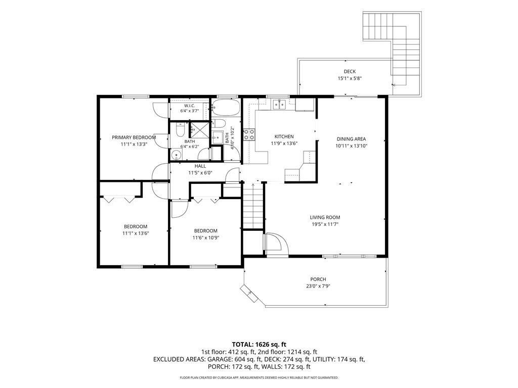 2555 Warren Road Indiana, PA 15701 - Photo 25 of 42 Main Level Floor Plan