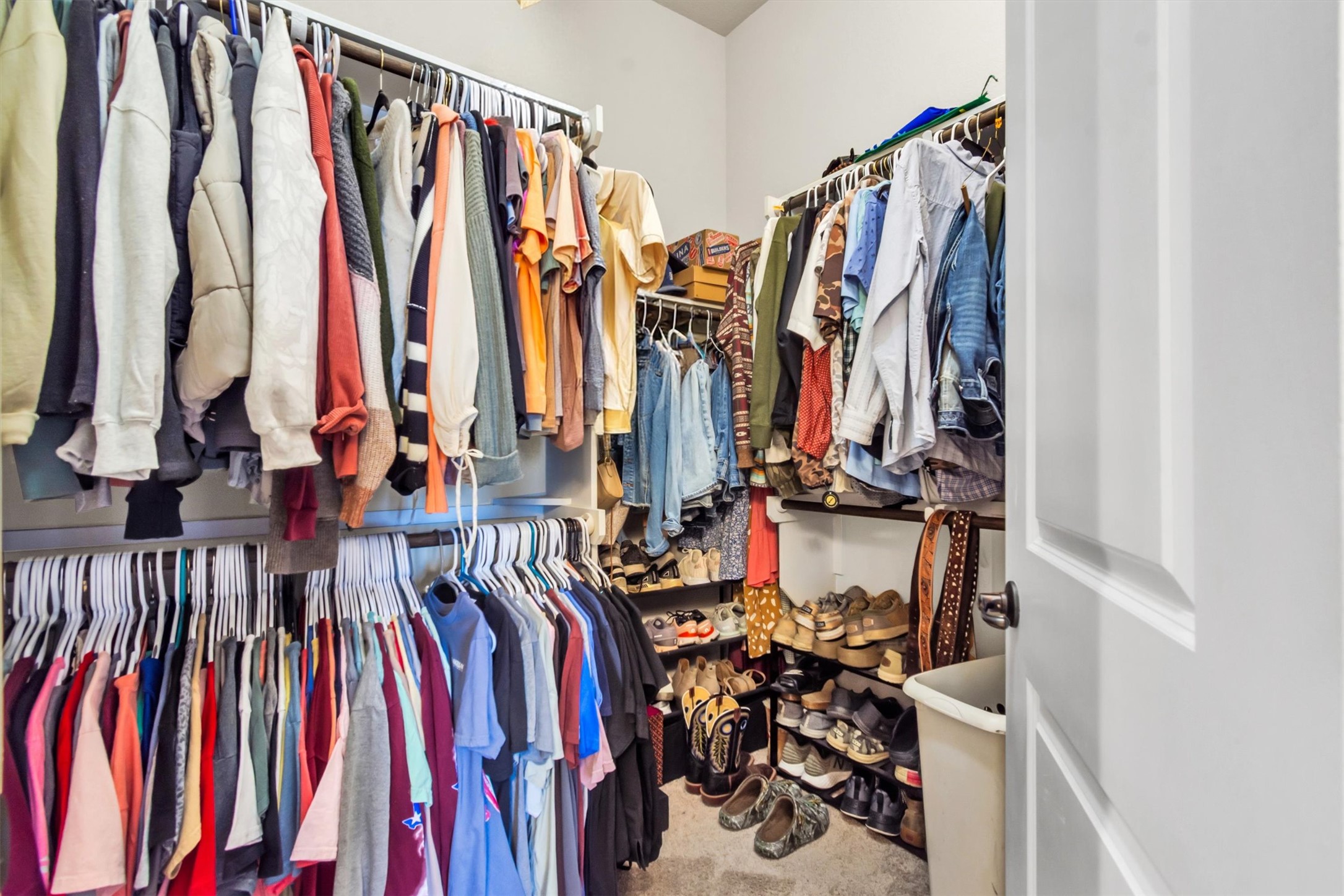 460 Delta Crest Maxwell, TX 78656 - Photo 10 of 18 Walk in closet featuring light colored carpet