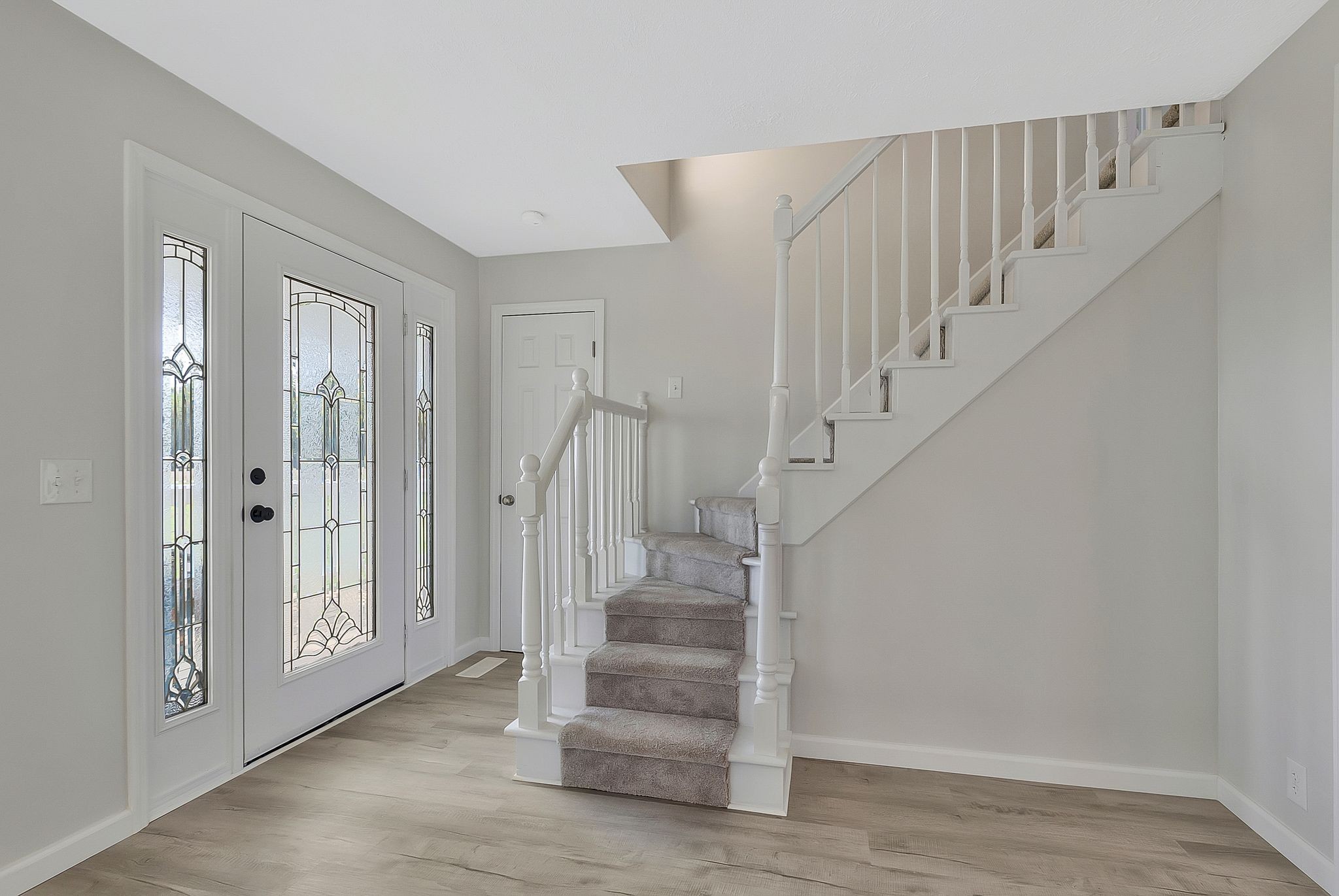 3289 Buffalo Road Ethridge, TN 38456 - Photo 14 of 45 a view of entryway with stairs and wooden floor