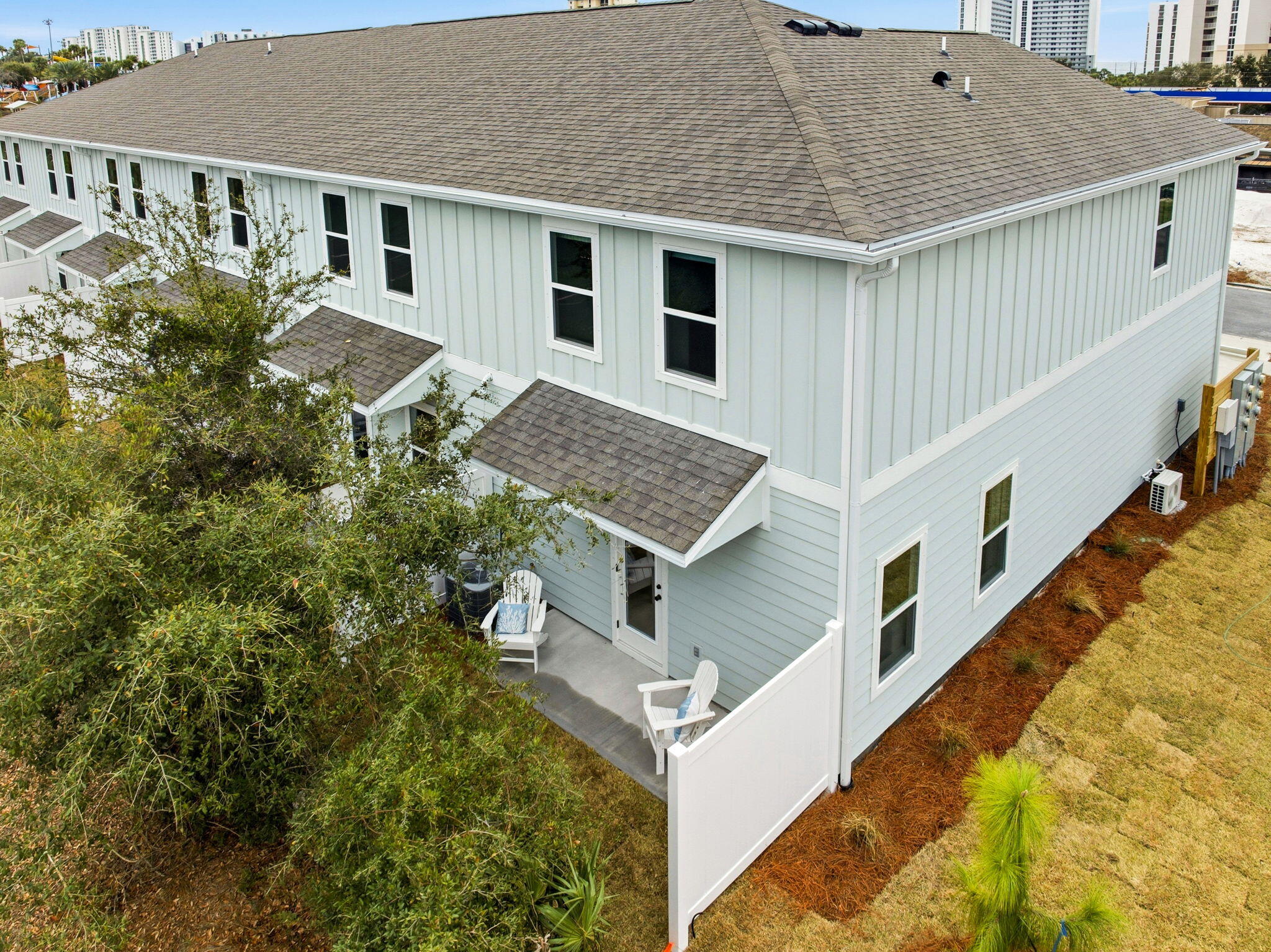 105 Foxtail Way, Unit 58 Destin, FL 32541 - Photo 21 of 21 a aerial view of a house with large trees