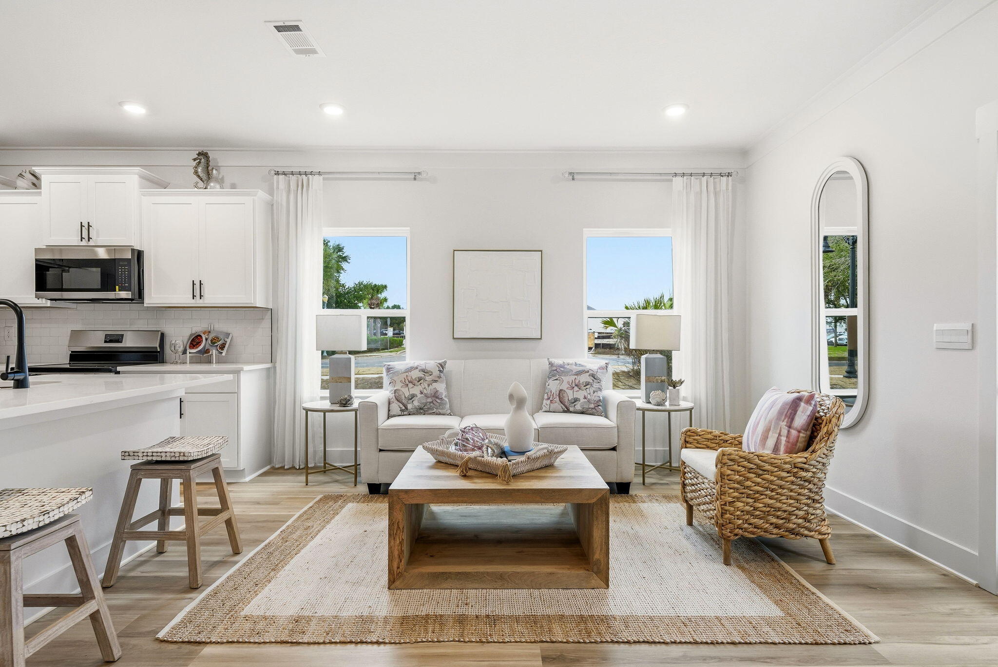 105 Foxtail Way, Unit 58 Destin, FL 32541 - Photo 6 of 21 a living room with furniture and a view of kitchen