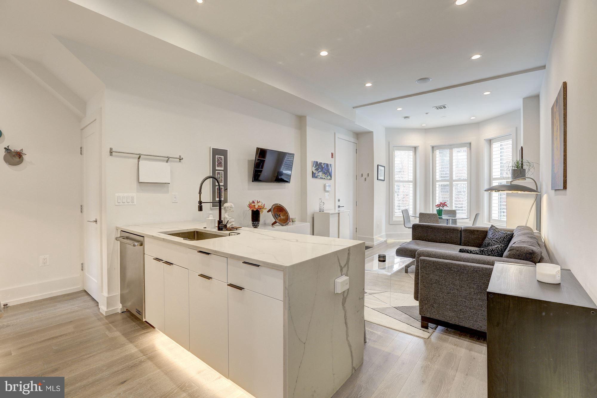 1817 Vernon Street Northwest, Unit 2 Washington, DC 20009 - Photo 8 of 24 Recessed lighting throughout!