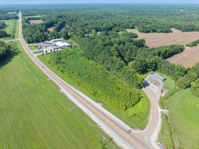an aerial view of a football ground