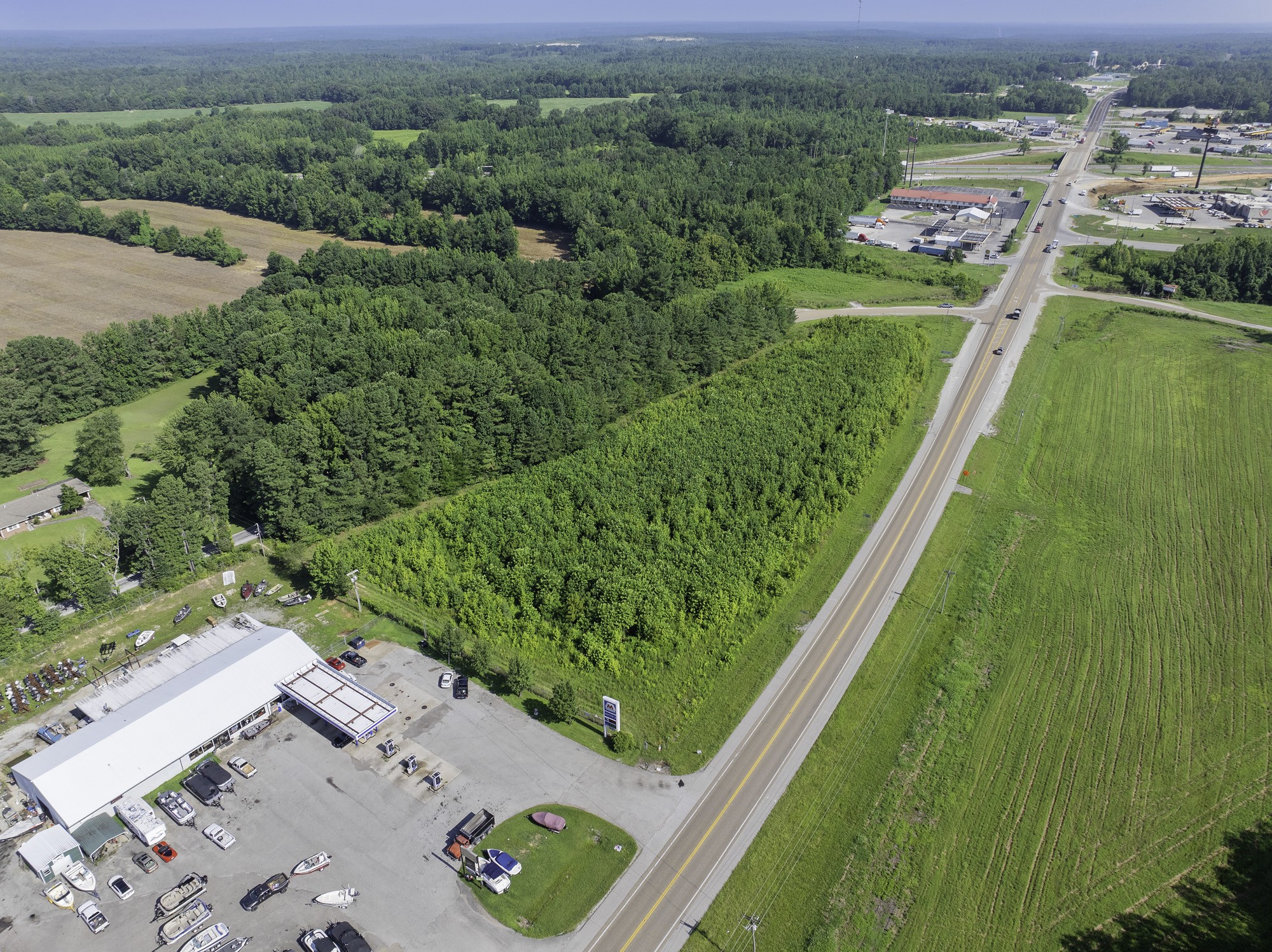 0 Spence Store Loop Holladay, TN 38341 - Photo 4 of 15 an aerial view of a football ground