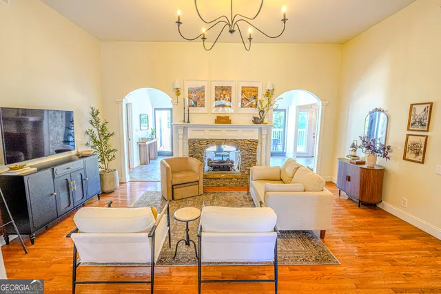 a view of a storage with an outdoor space