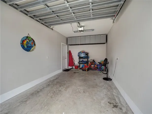 a view of a bike garage