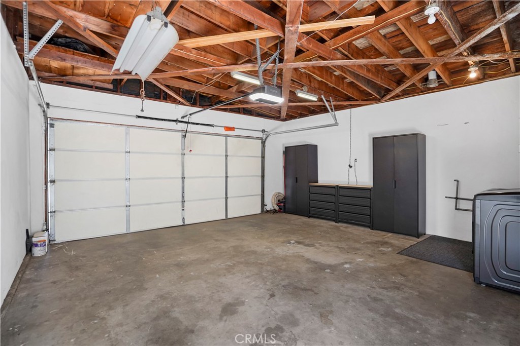 3758 Alzada Road Altadena, CA 91001 - Photo 44 of 59 Oversized 2 car garage with storage and Samsung washer/dryer