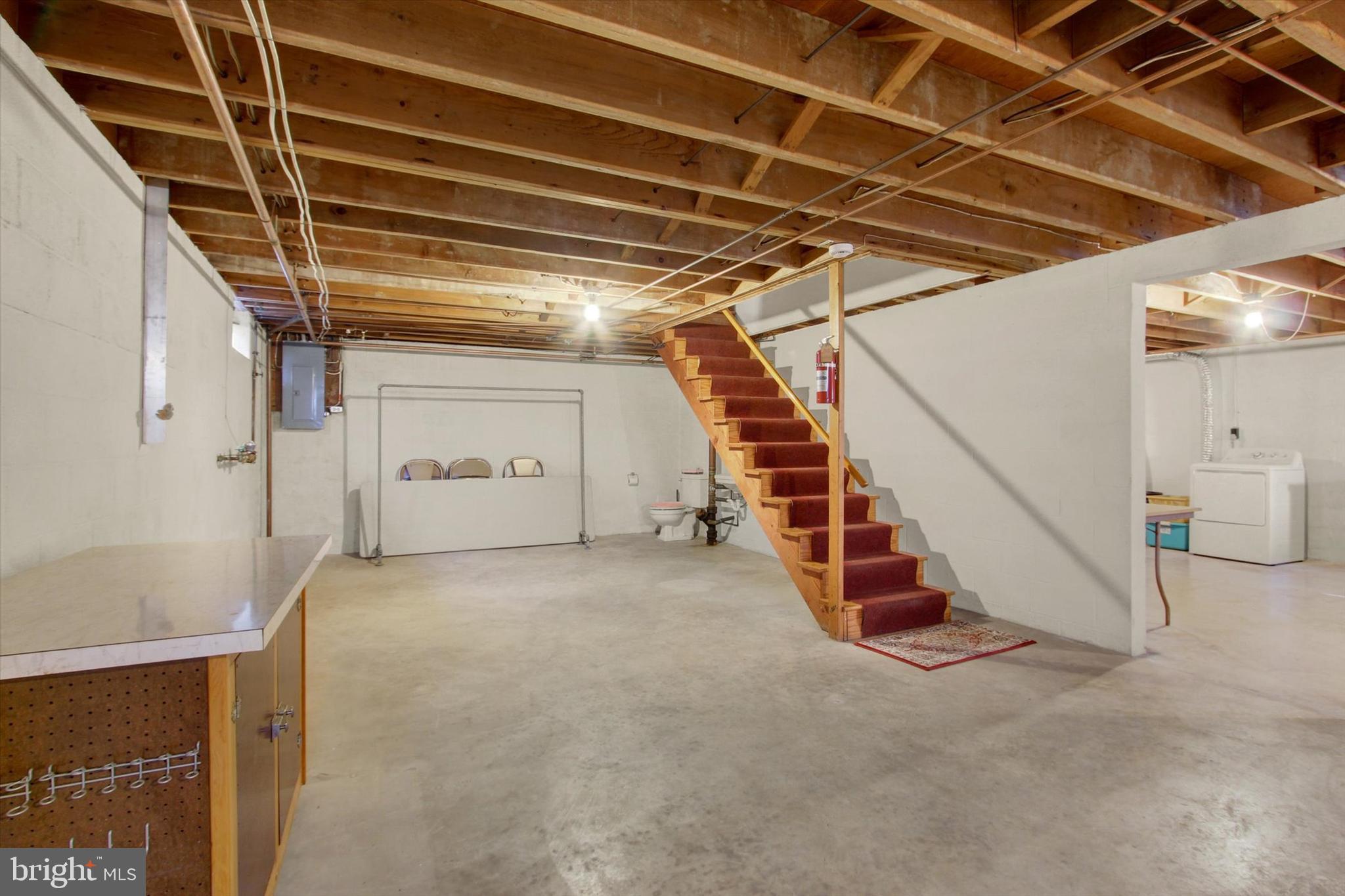 3400 Hanover Pike Manchester, MD 21102 - Photo 22 of 29 Unfinished Basement w/open half bath