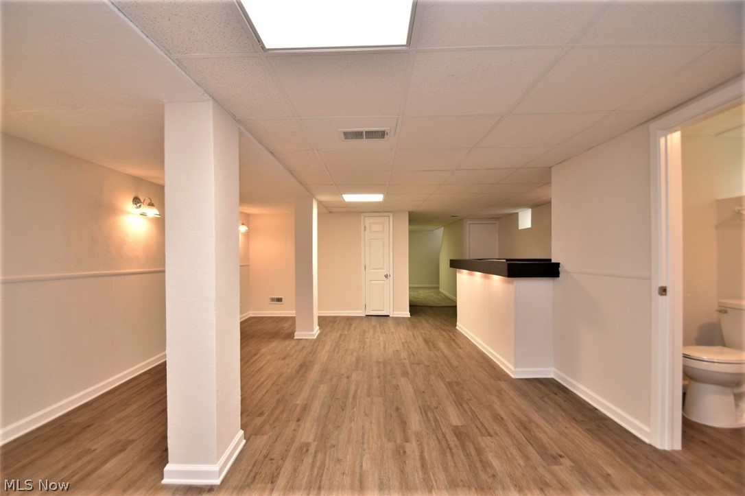 3964 Ardmore Road Cleveland Heights, OH 44121 - Photo 27 of 33 Lower level rec room has a new luxury vinyl floor