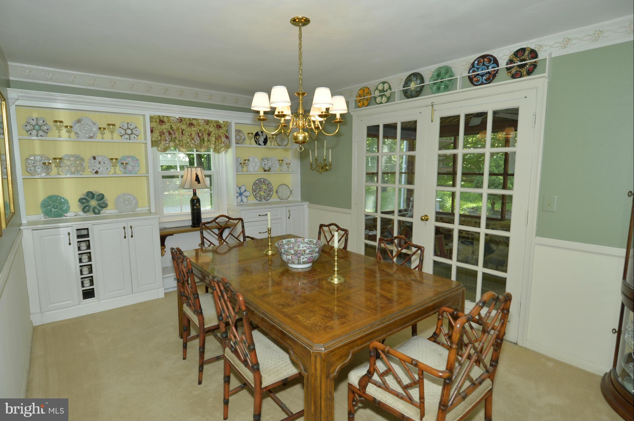 6446 Howellsville Road Front Royal, VA 22630 - Photo 21 of 30 a view of a dining room with furniture window and outside view